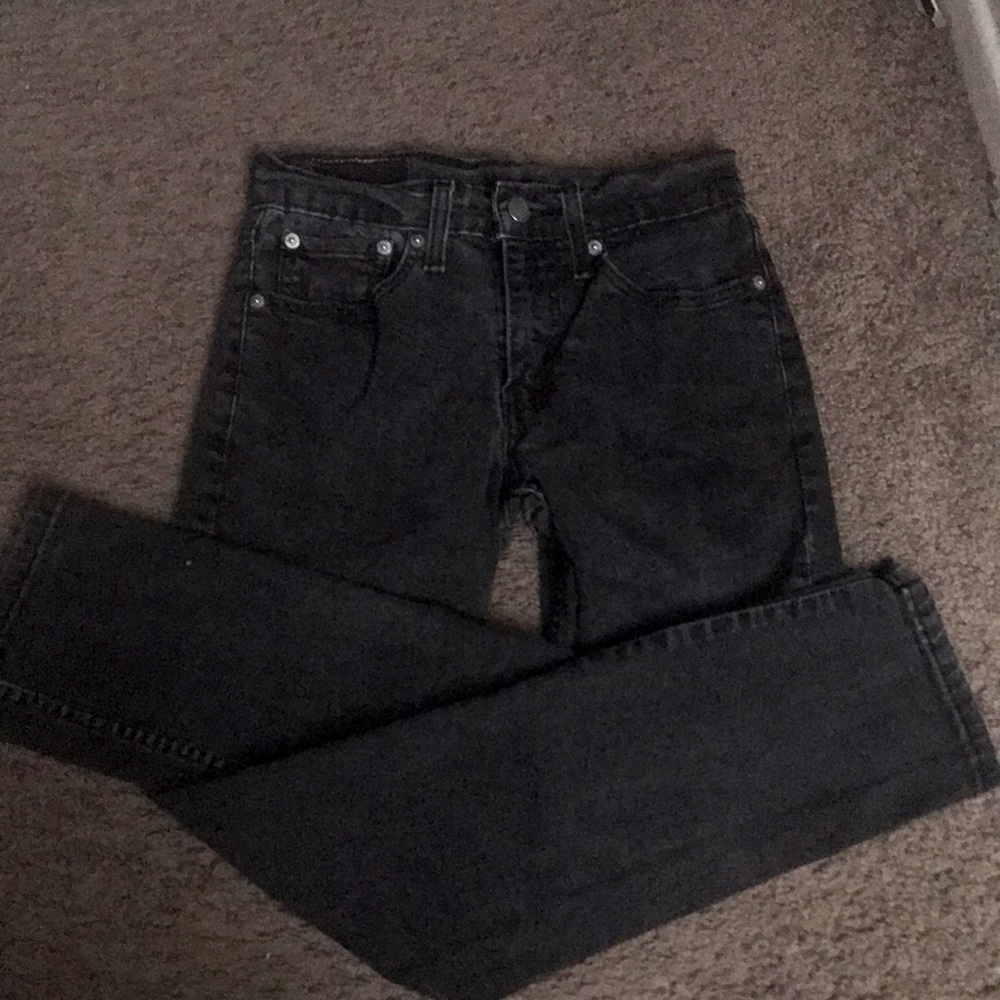Levi Strauss Black Womens Skinny Jeans